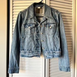 Levi’s Distressed Denim Jacket